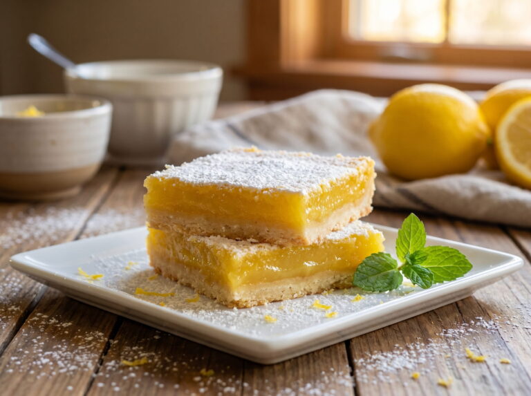 Classic Shortbread Lemon Bars