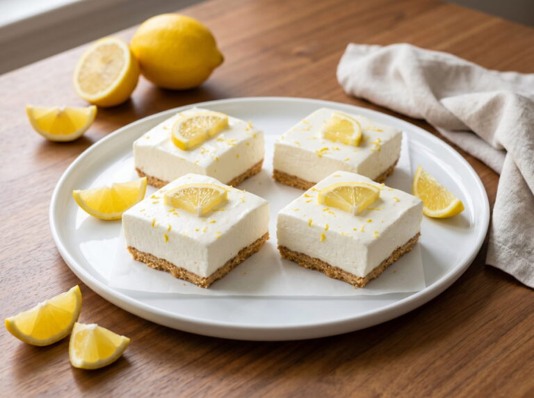 No-Bake Lemon Bars